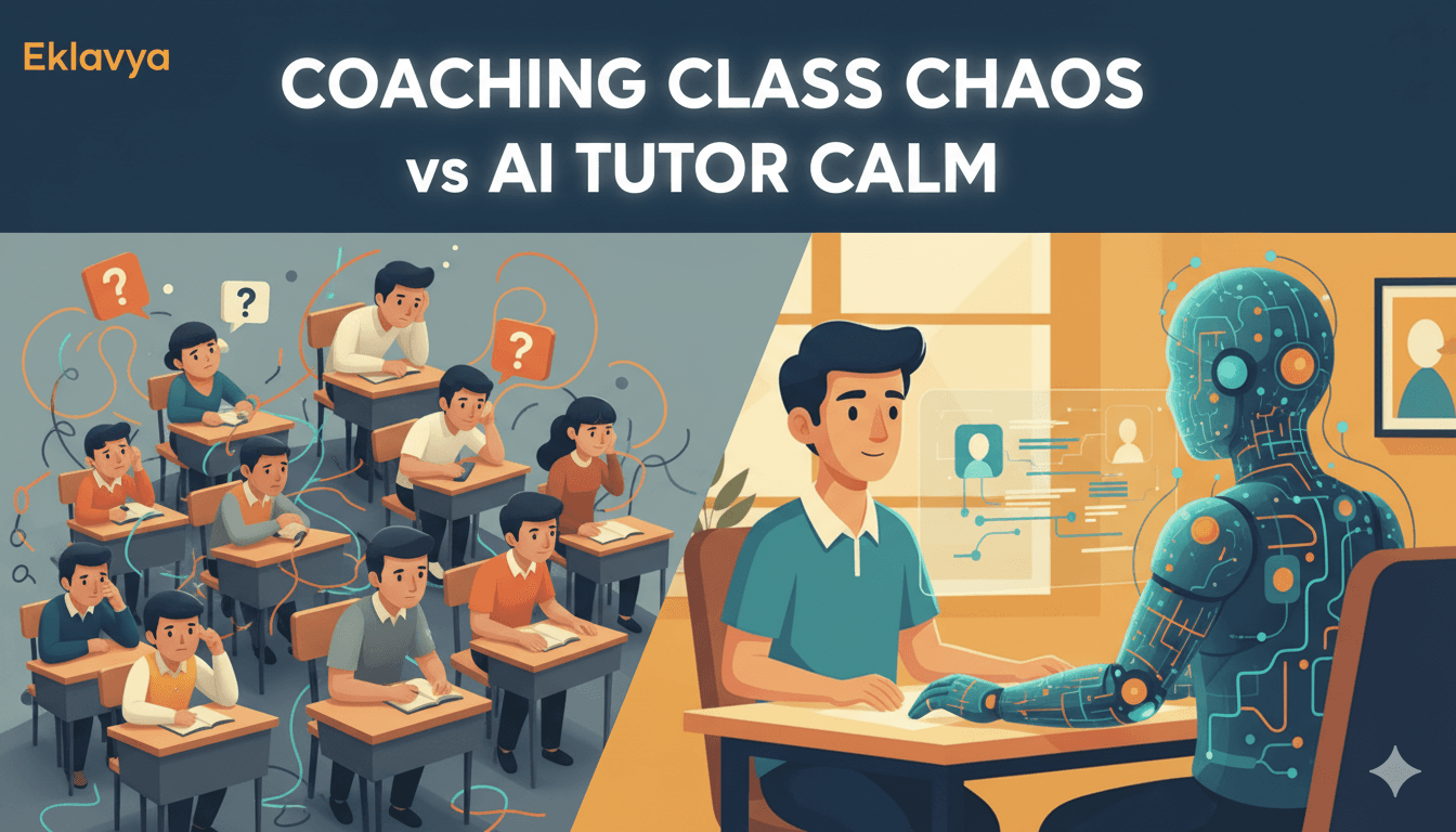 Coaching Class Chaos vs AI Tutor Calm