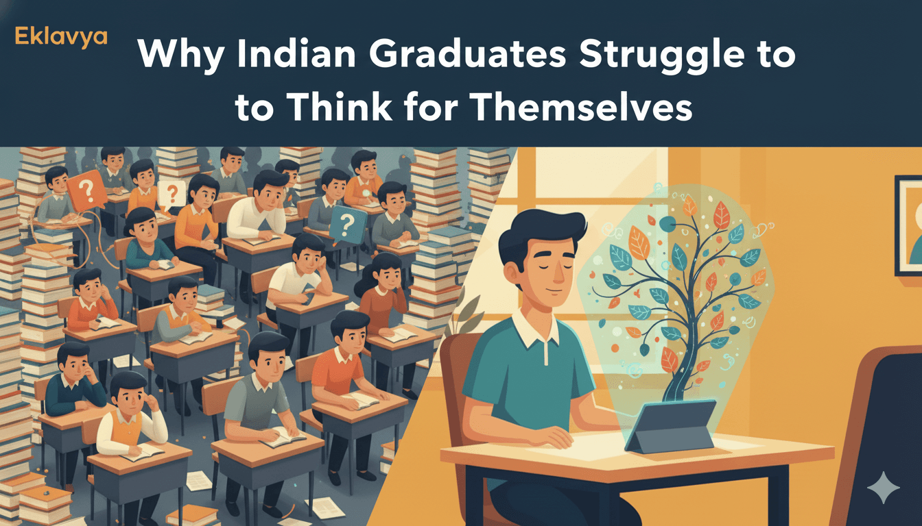 Why Indian Graduates Struggle to Think for Themselves